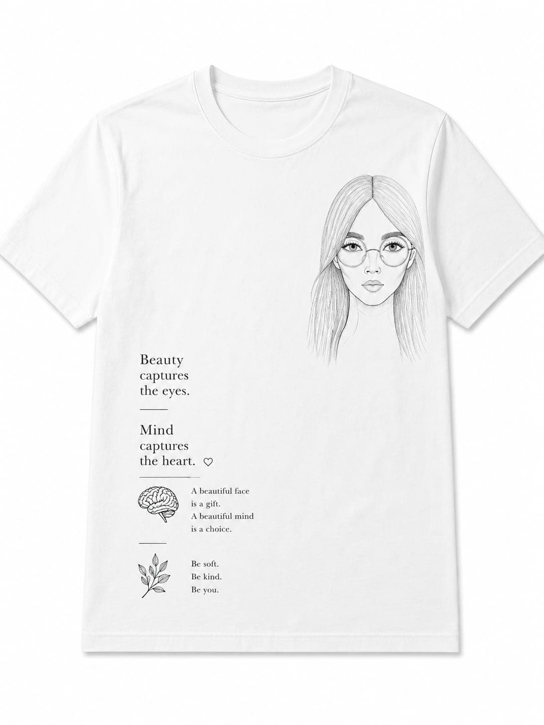 Mind Over Beauty Tee